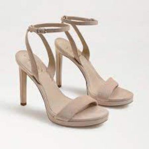 Sam Edelman  Jade Dress Heel Sandal, Cappuccino Suede  Women Sizes     NEW
